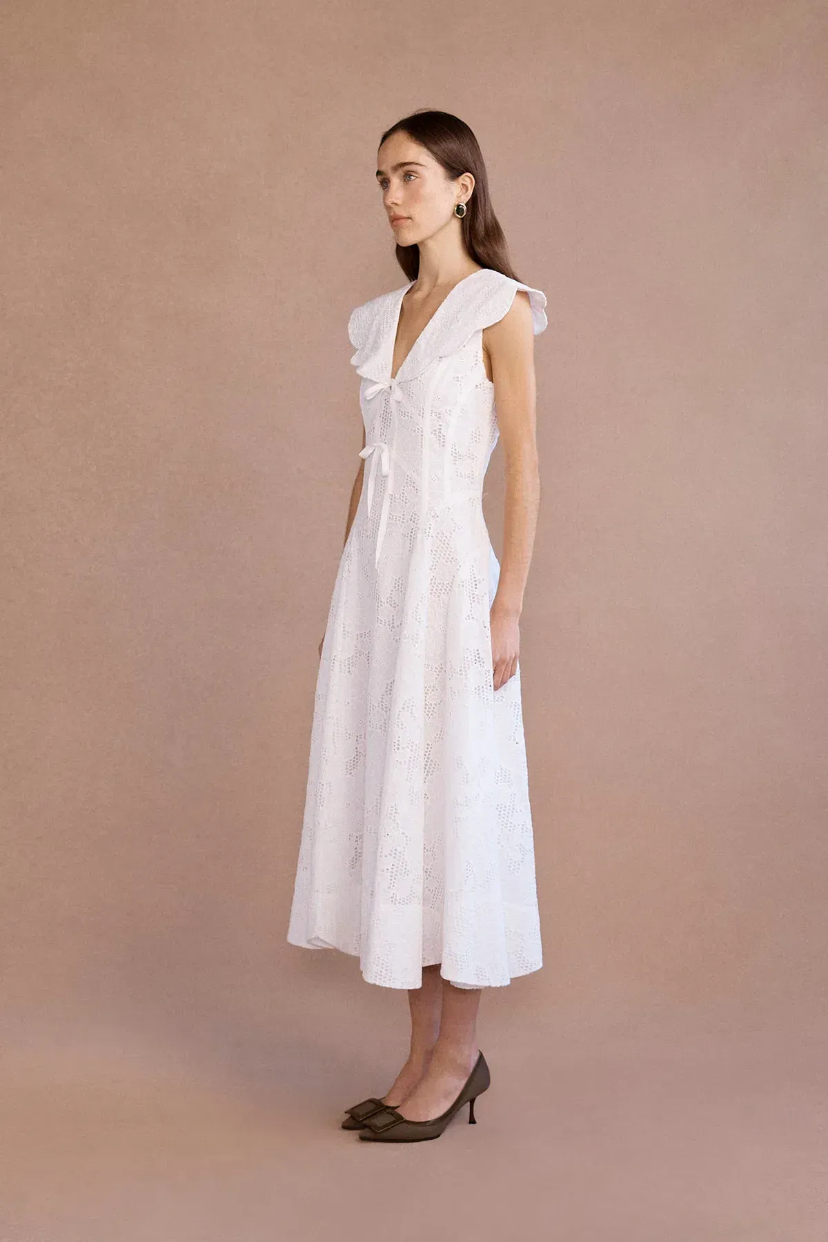 Lovaan Rhia Dress White Size 12 - Image 2