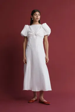 Lovaan Tallulah Dress Red and White Spot Size 8 for rent on The Volte - image 1