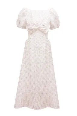 Lovaan Tallulah Dress Red and White Spot Size 8 for rent on The Volte - image 4