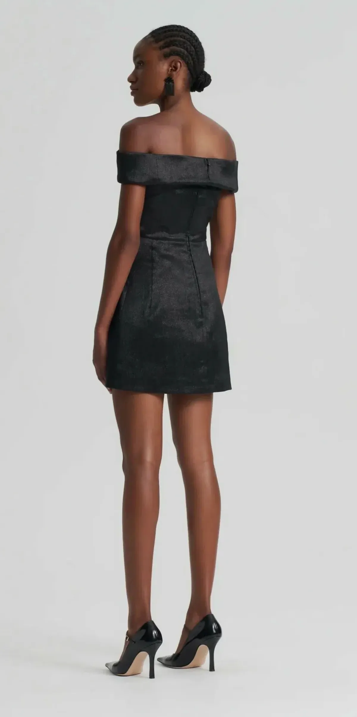 SCANLAN THEODORE TINSEL MINI DRESS SIZE 10 - Image 3