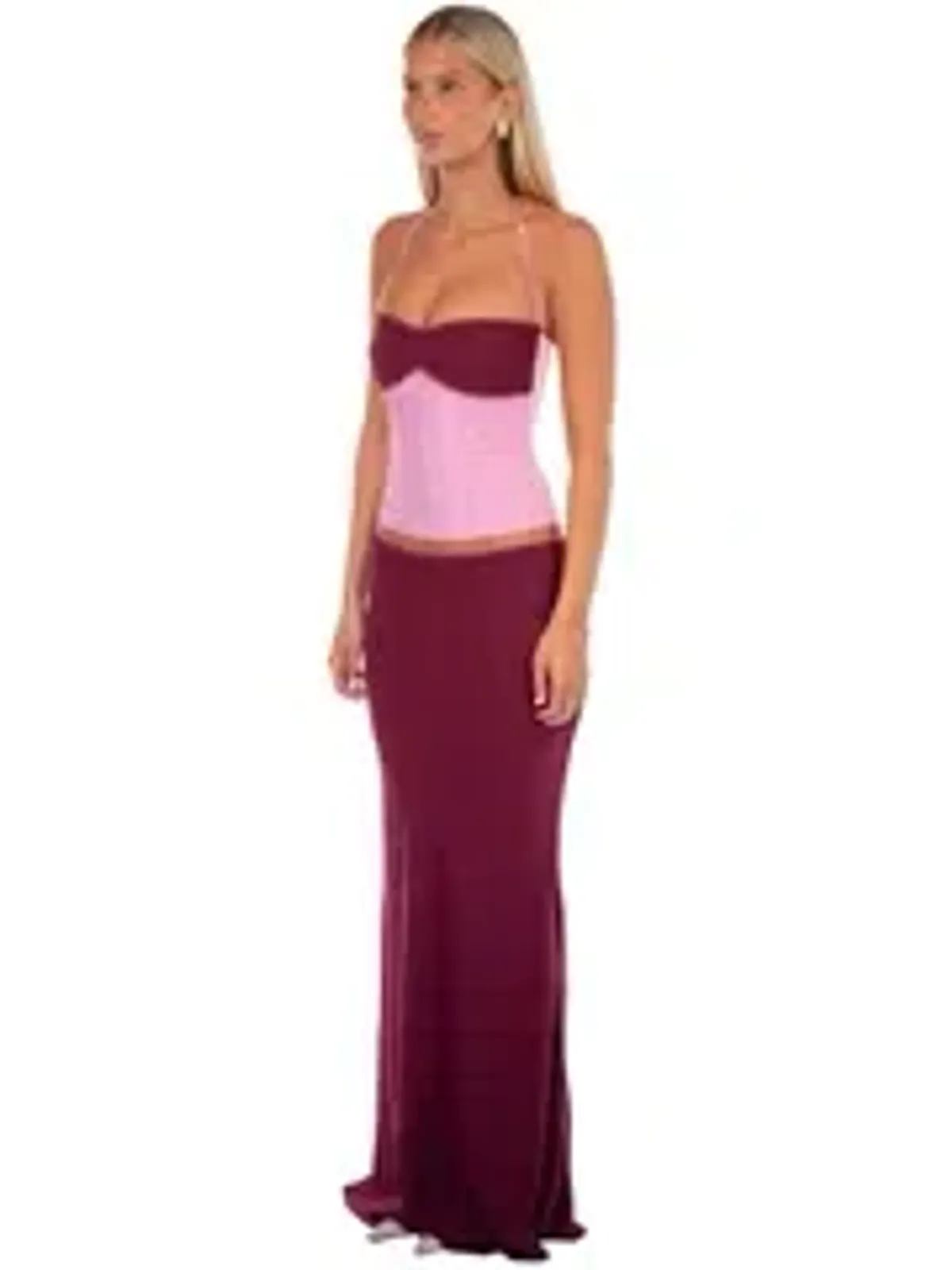 I am Delilah Angelina Set in Sangria Size S/8 - Image 3