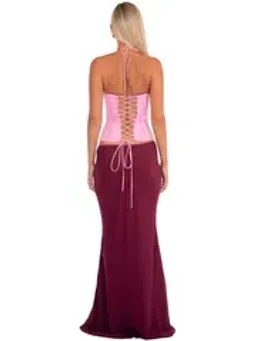 I am Delilah Angelina Set in Sangria Size S/8 for rent on The Volte - image 2