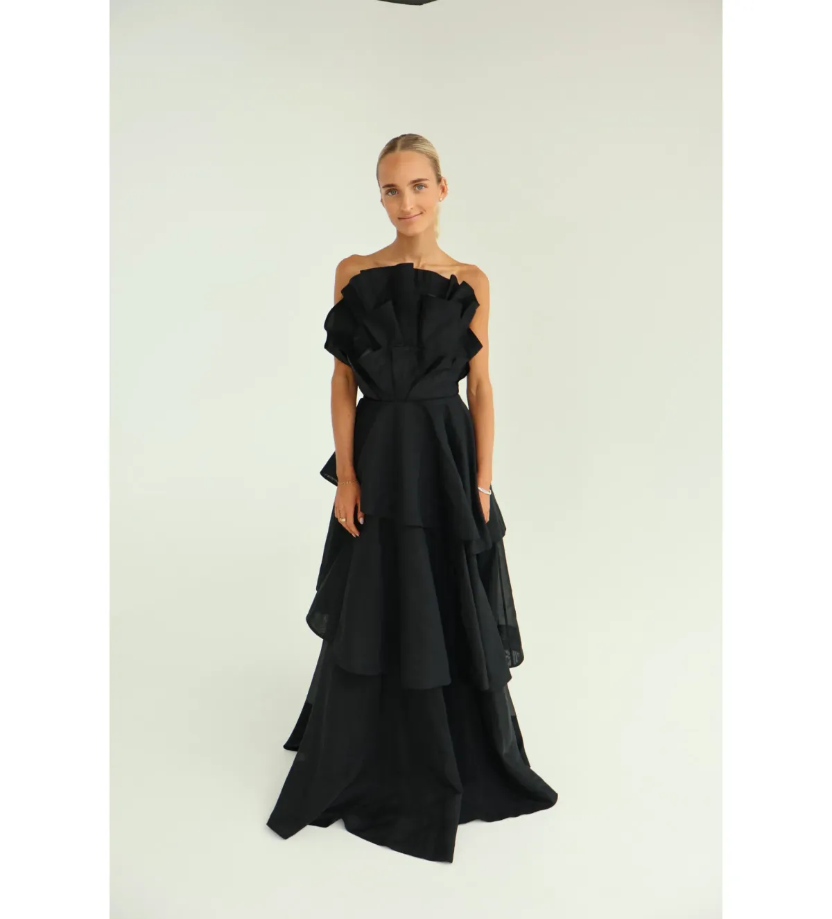 Aje Selestia Maxi Gown in Black Size 10 - Image 1