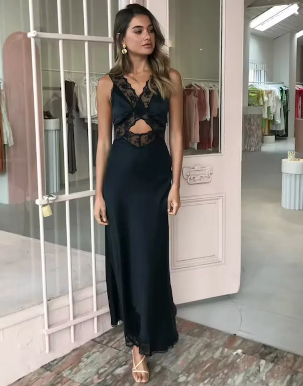 Sir the Label Aries Dress Black - Image 2