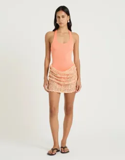Benni Ariel Sequin Mini Dress in APEROL AU 8 for rent on The Volte - image 1