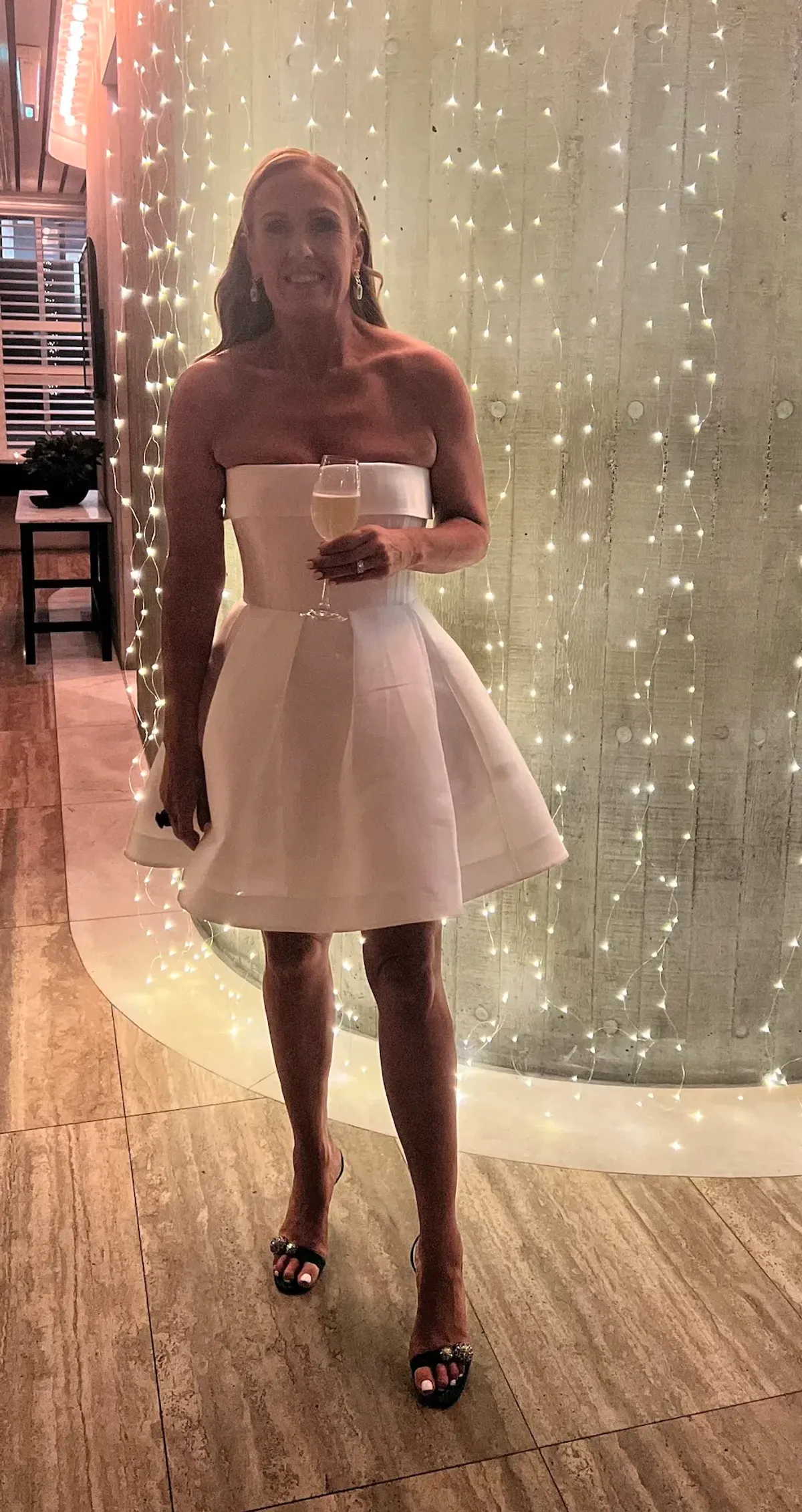 Alex Perry Satin Mini Dress Size 12 - Image 3