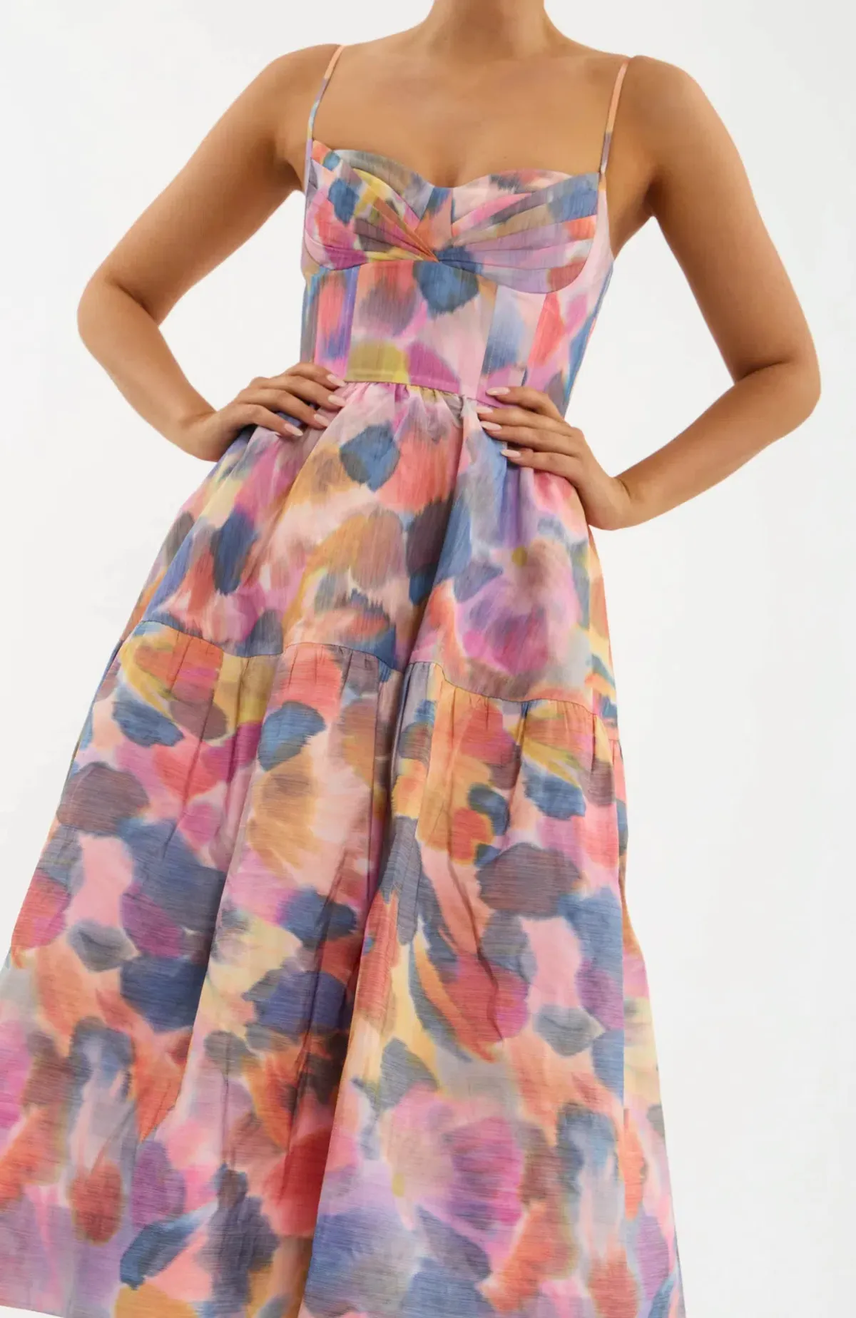 Rebecca Vallance Amaya Midi Dress Size 14 - Image 4