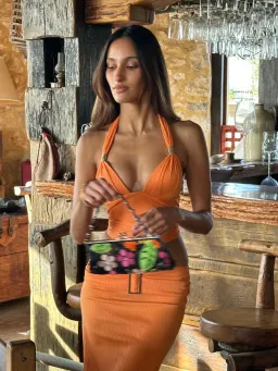 Orphe Tangerine Set size XS/S for rent on The Volte - image 3