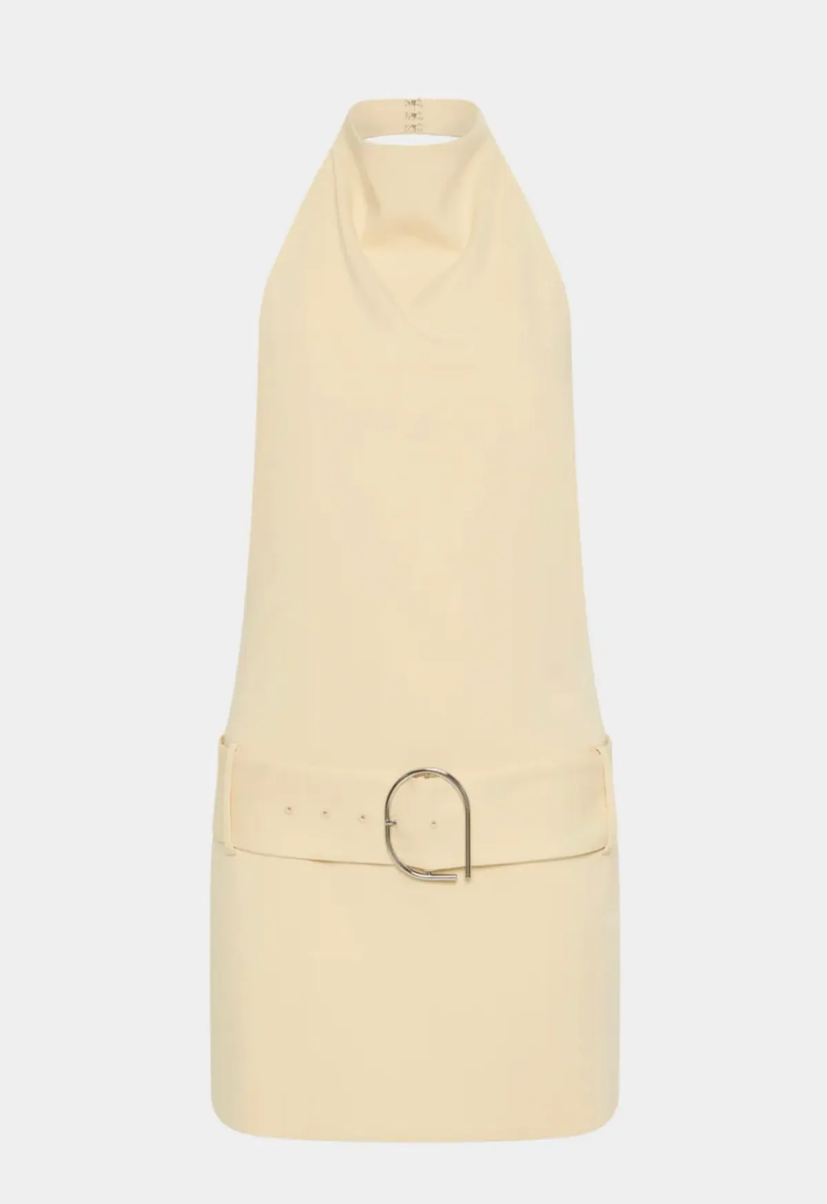 SABINA BELTED MINI DRESS BUTTER SIZE 1/8 - Image 3