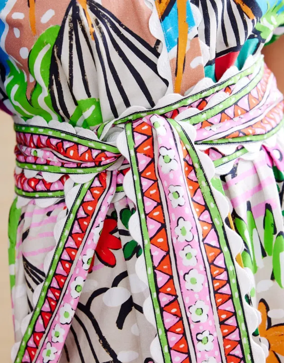 Binny Dress "The Gods Must Be Crazy Maxi Dress", Size 12 - Image 3