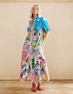 Binny Dress "The Gods Must Be Crazy Maxi Dress", Size 12 for rent on The Volte - image 1
