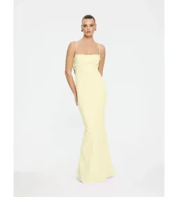 Effie Kats Havilland Gown Lemon Size XS/AU 6 for rent on The Volte - image 1