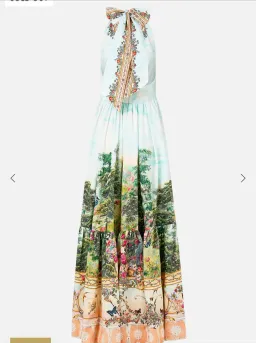 Camilla Ruffle Hem Halter Dress Arches Of Amor size 3XL for rent on The Volte - image 6