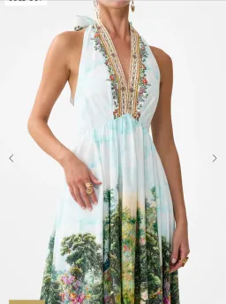 Camilla Ruffle Hem Halter Dress Arches Of Amor size 3XL for rent on The Volte - image 5