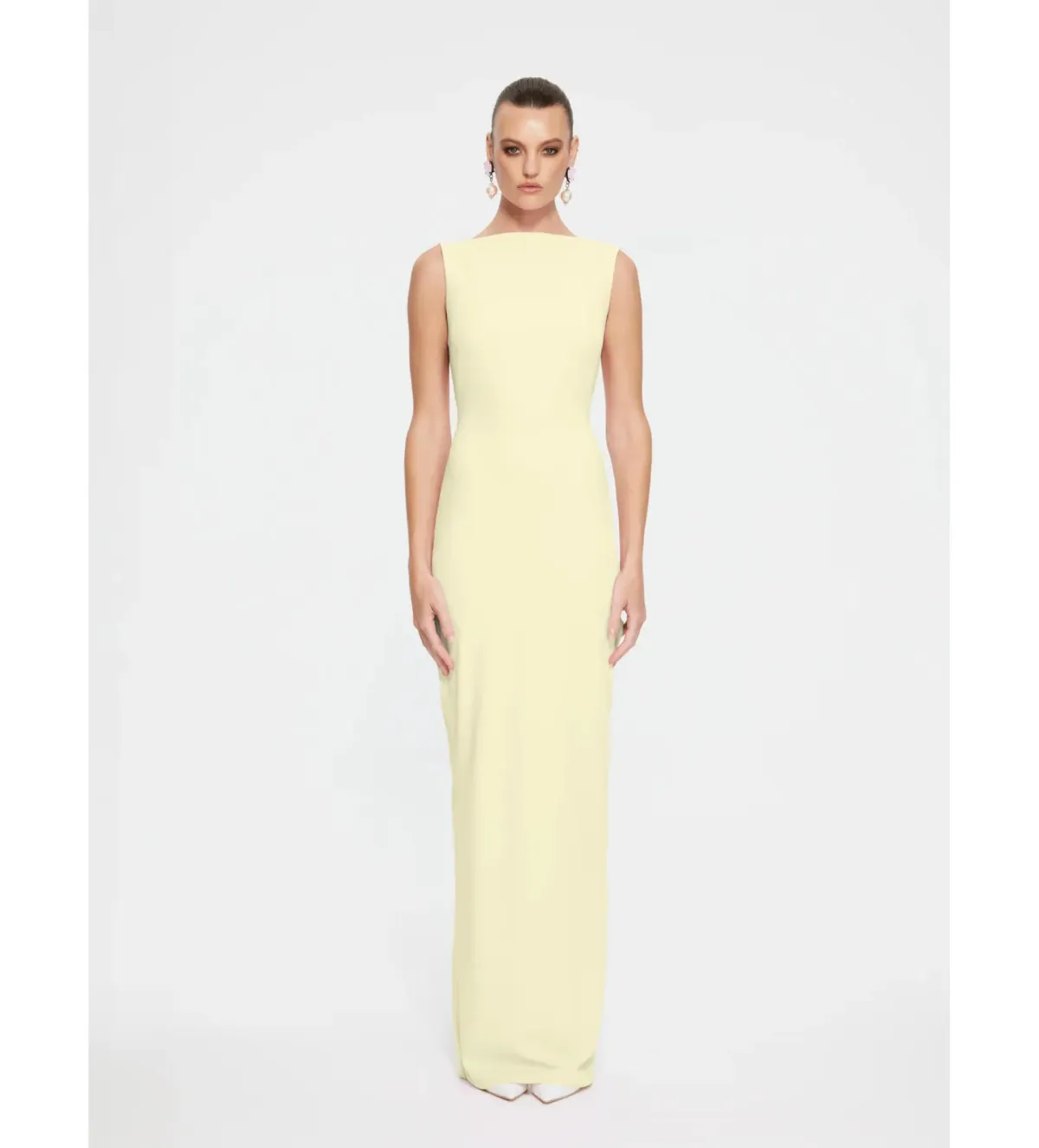 Effie Kats Verona Gown Lemon Size S/AU 8 - Image 1
