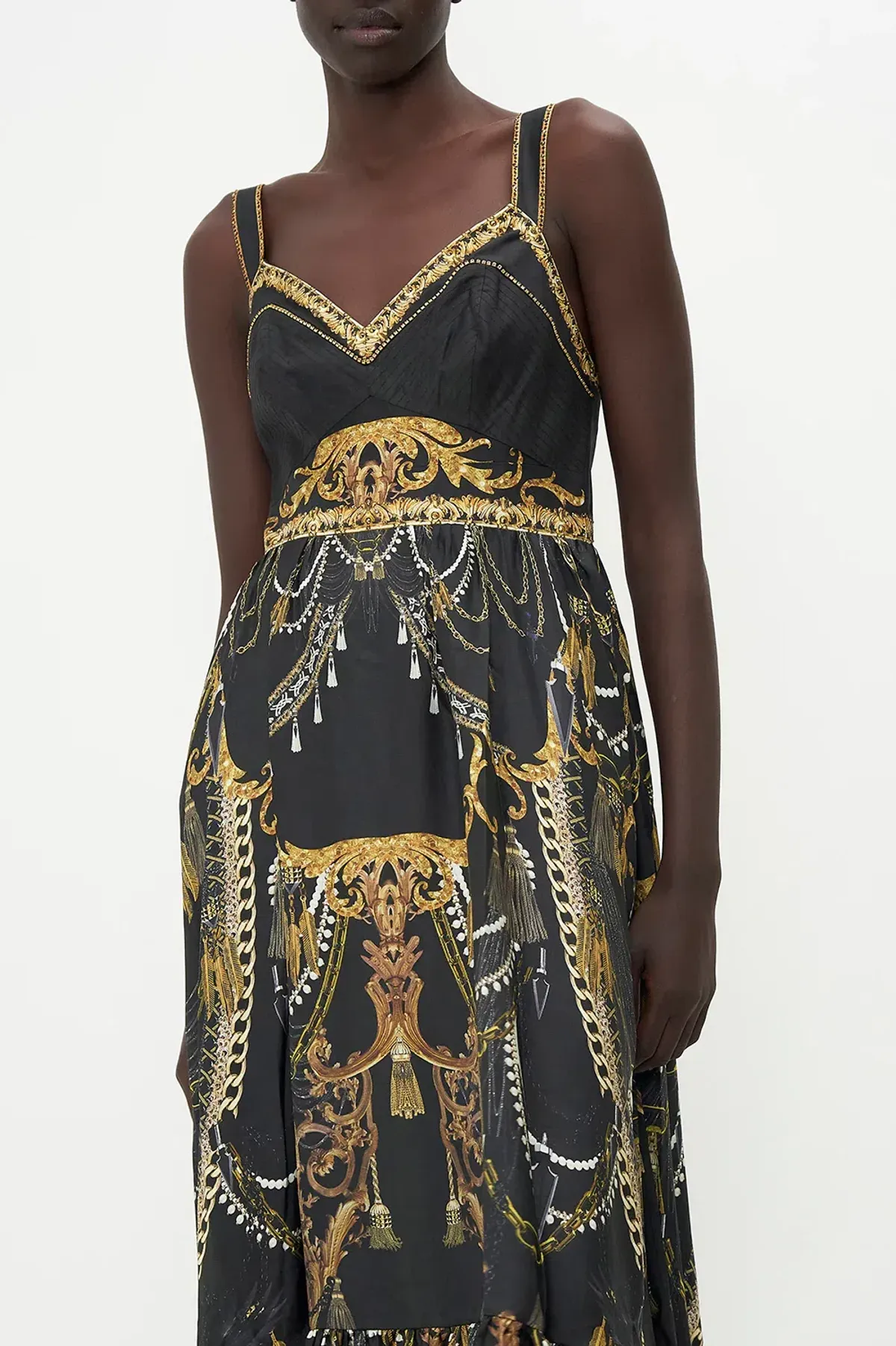 Camilla Dress With Fitted Bodice Ravin Raven size XXL - Image 5