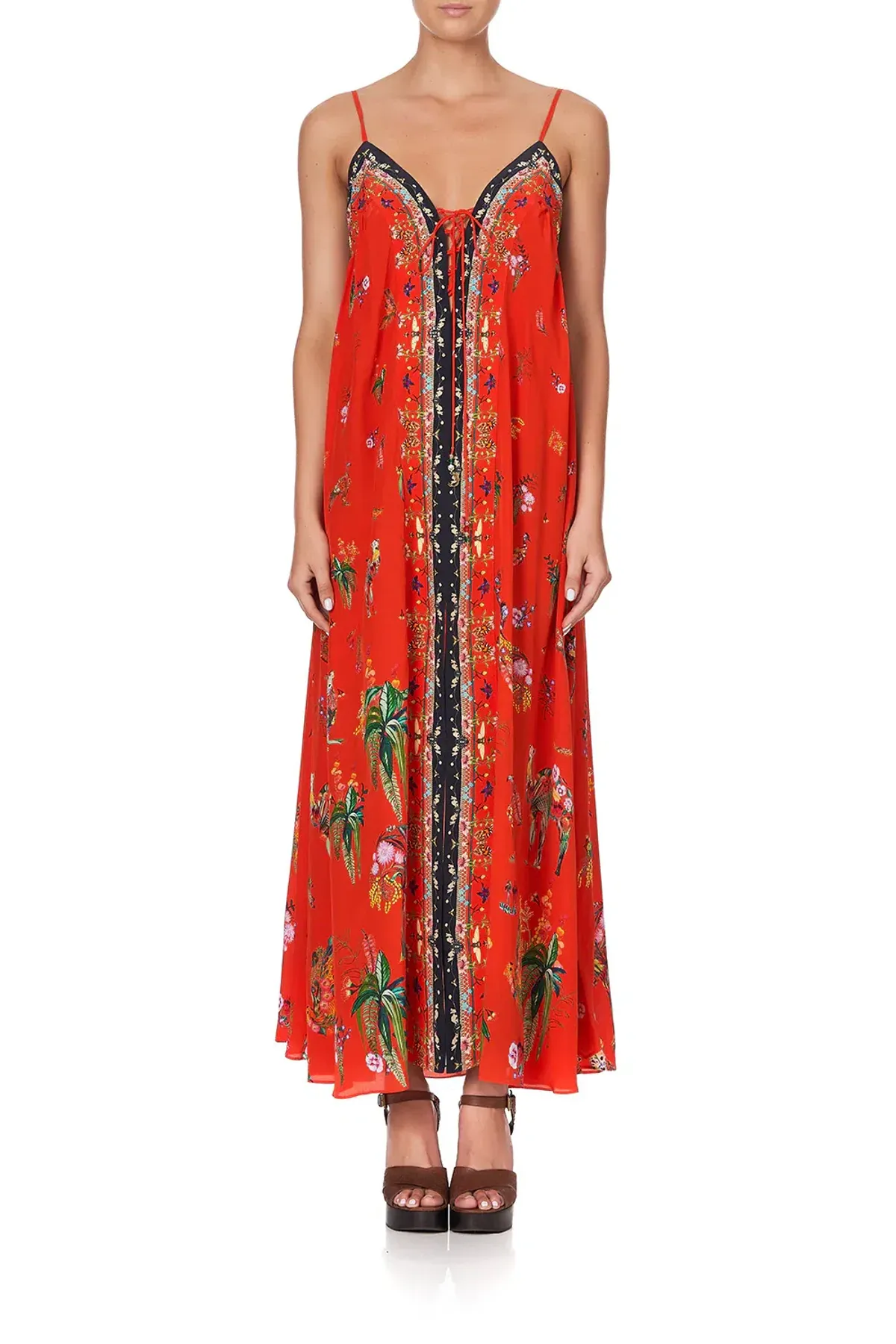 Camilla Lace Up Front Dress Cinema Paradiso size XXL - Image 6