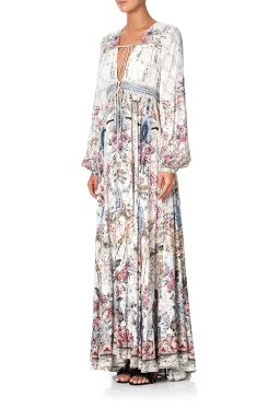 Camilla Peasant Dress With Tie Front Southern Belle size XXL for rent on The Volte - image 7