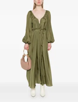 Zimmermann ACACIA MAXI DRESS khaki size 4 / AU16 for rent on The Volte - image 8
