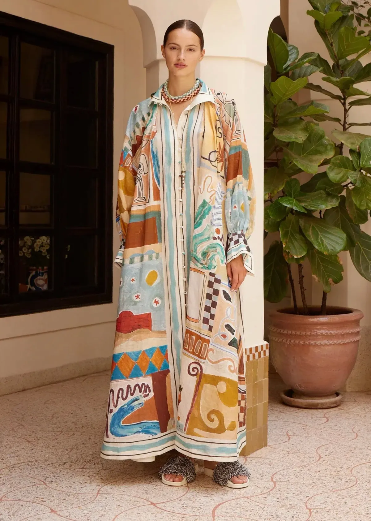 Alemais MICHELLE SHIRTDRESS - 16 AU/UK (12 US) - Image 1