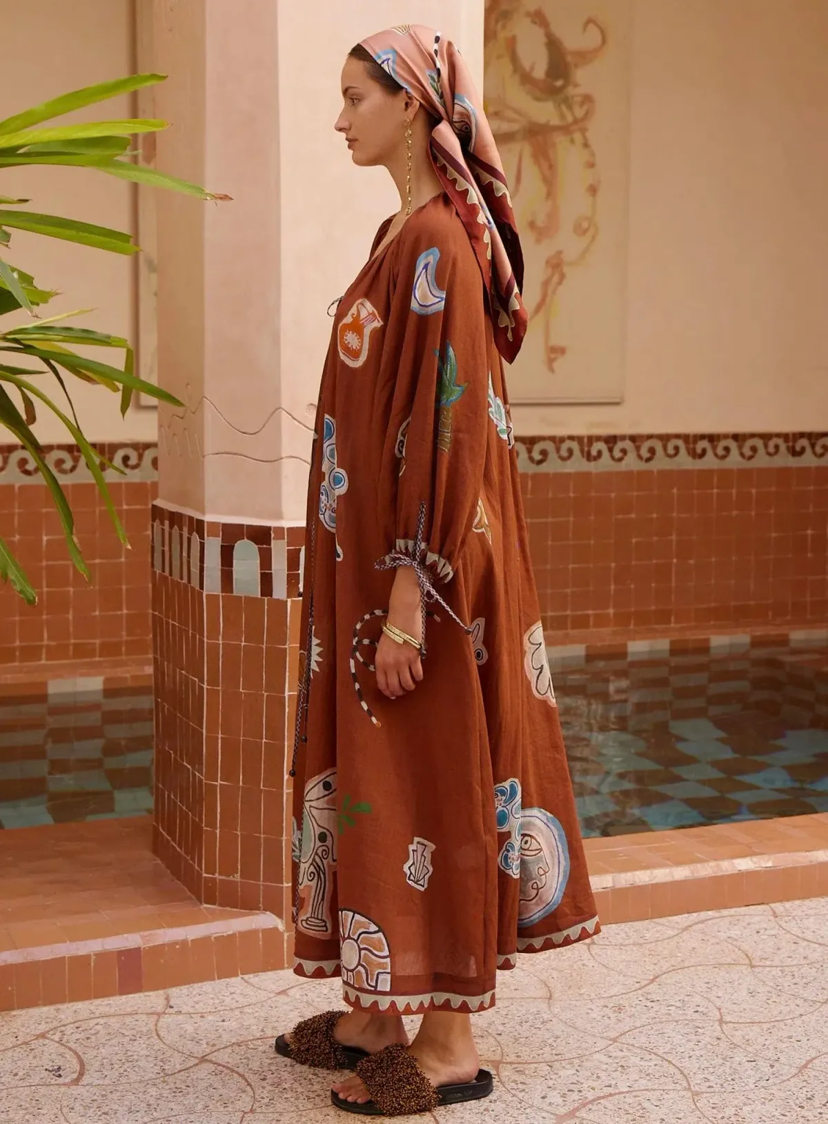 Alemais  LAURENCE TIE FRONT SHIRTDRESS - 16 AU/UK (12 US) - Image 2