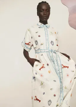 Alemais  SANDY EMBROIDERED SHIRTDRESS - 16 AU/UK (12 US) for rent on The Volte - image 5