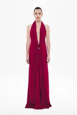 The Donna long dress by MISHA  for rent on The Volte - image 1