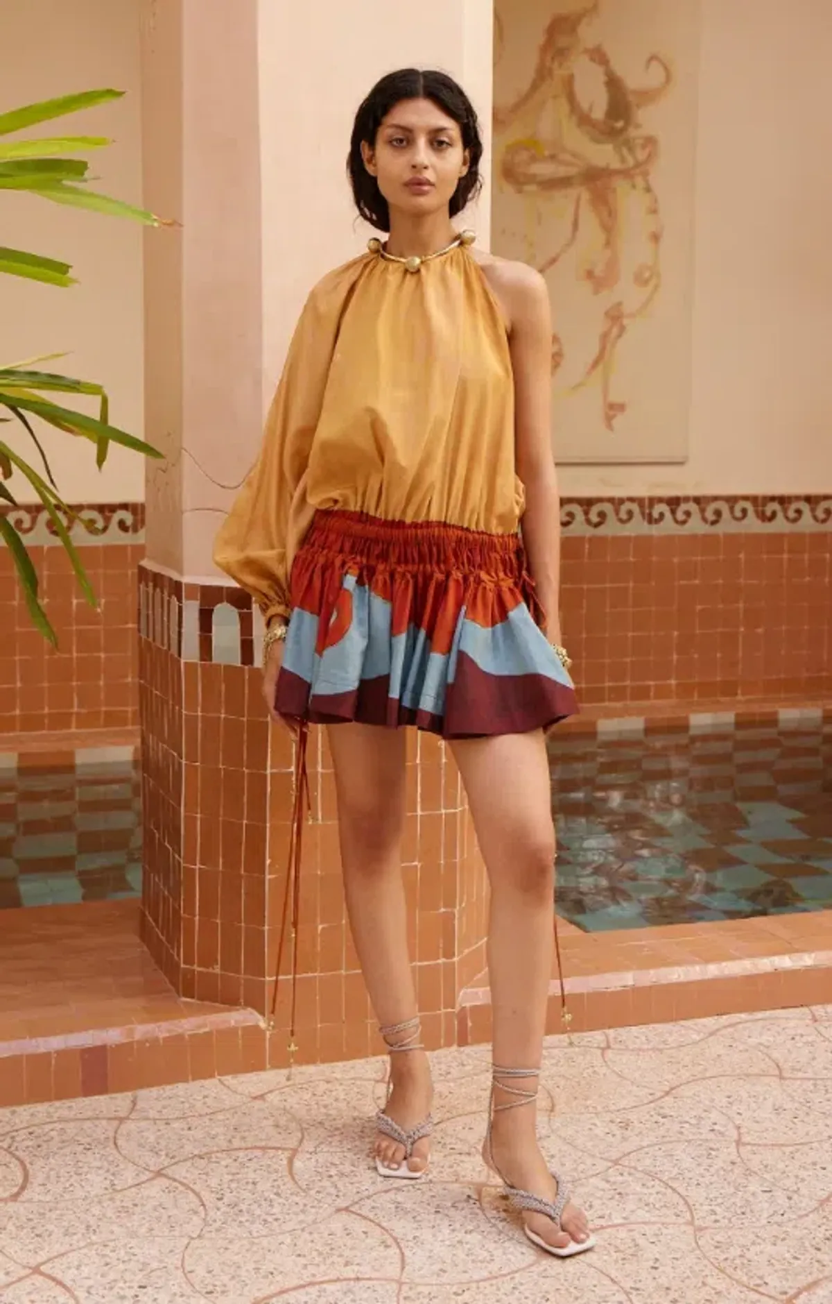 Alemais desert mini dress Size 8 - Image 1