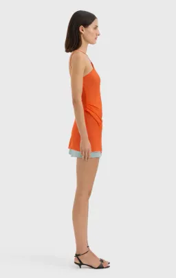 Sir Danica Tie Mini in Tangerine Size 1/8 for rent on The Volte - image 4