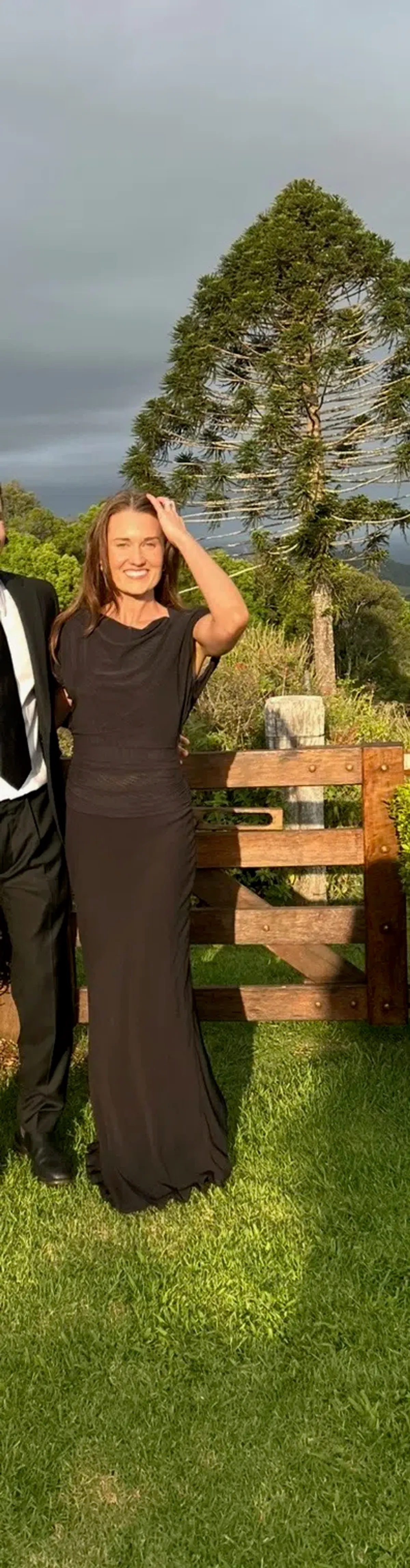 Bec + Bridge Jehnaya Asym Maxi Dress Size 6 - Image 4