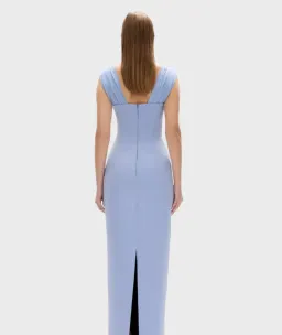 Rachel Gilbert Malia Gown in Blue AU 8 for rent on The Volte - image 4