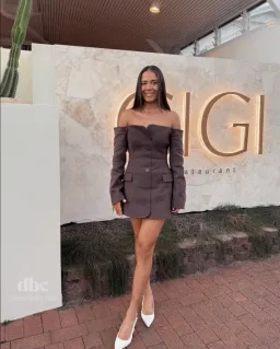 SIR the Label Sandrine Tailored Mini Size 8  for rent on The Volte - image 1