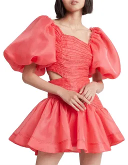 Aje Joan puff sleeve mini dress for rent on The Volte - image 1