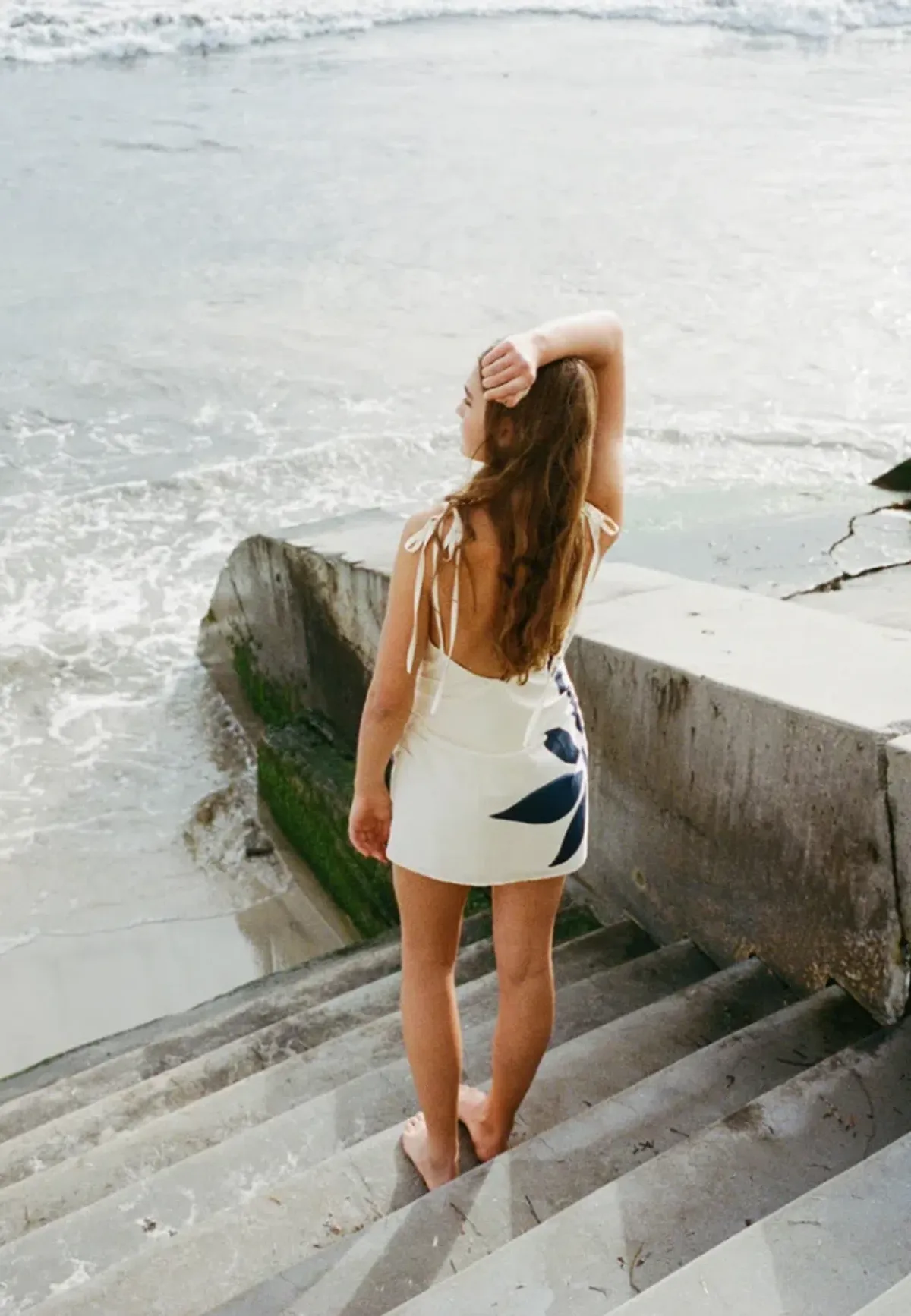 Soleil Soleil Ava Mini Dress - REED - Image 4