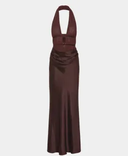 Misha THE 'CELINE' SATIN DRESS for rent on The Volte - image 4