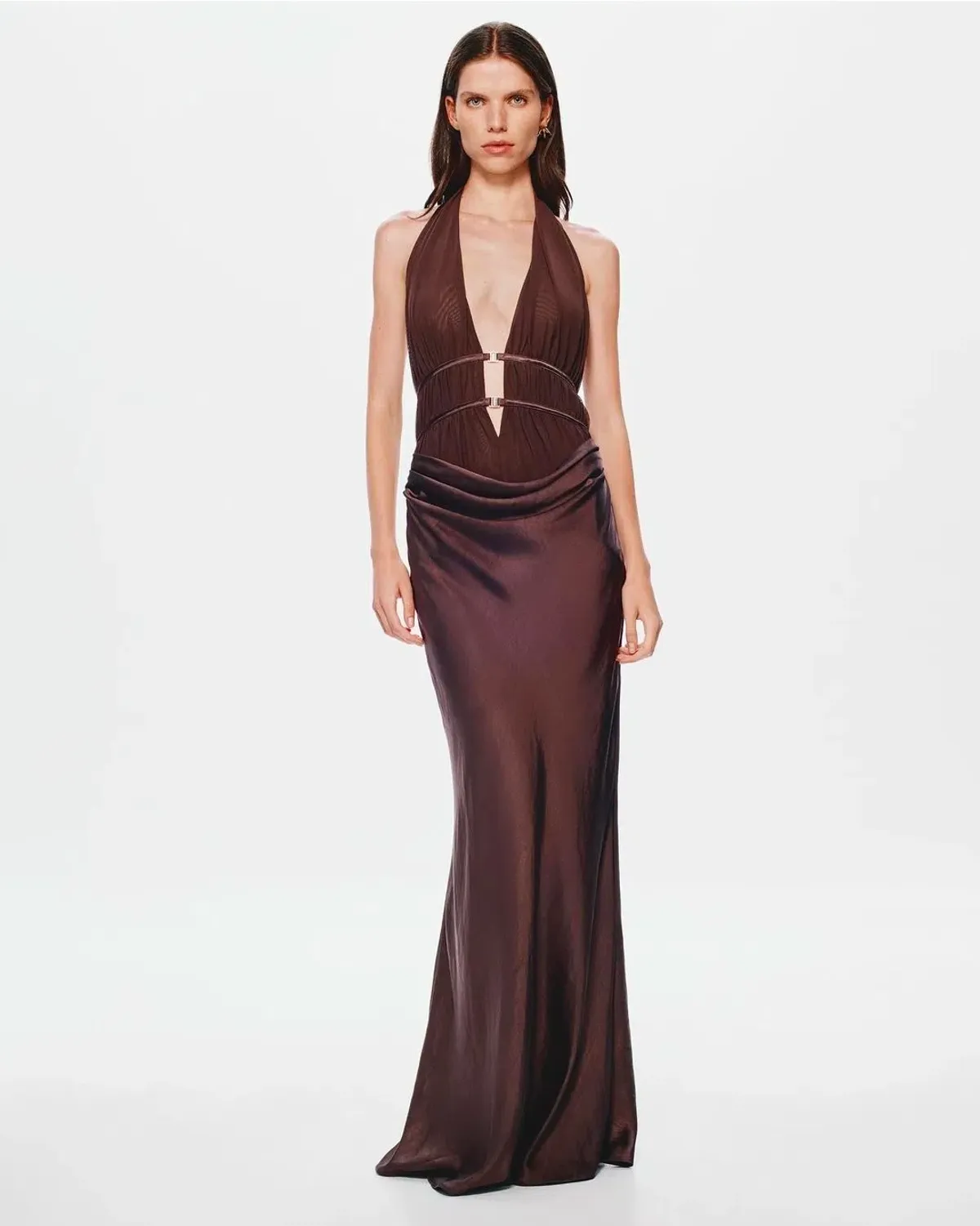 Misha THE 'CELINE' SATIN DRESS - Image 5