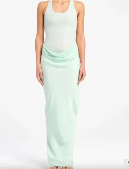 Benni, Jade Maxi Dress, Mint, Size 8  for rent on The Volte - image 1