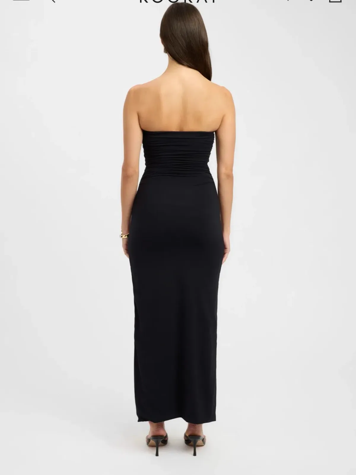 Kookai Tayla Trim Maxi Dress - Image 1