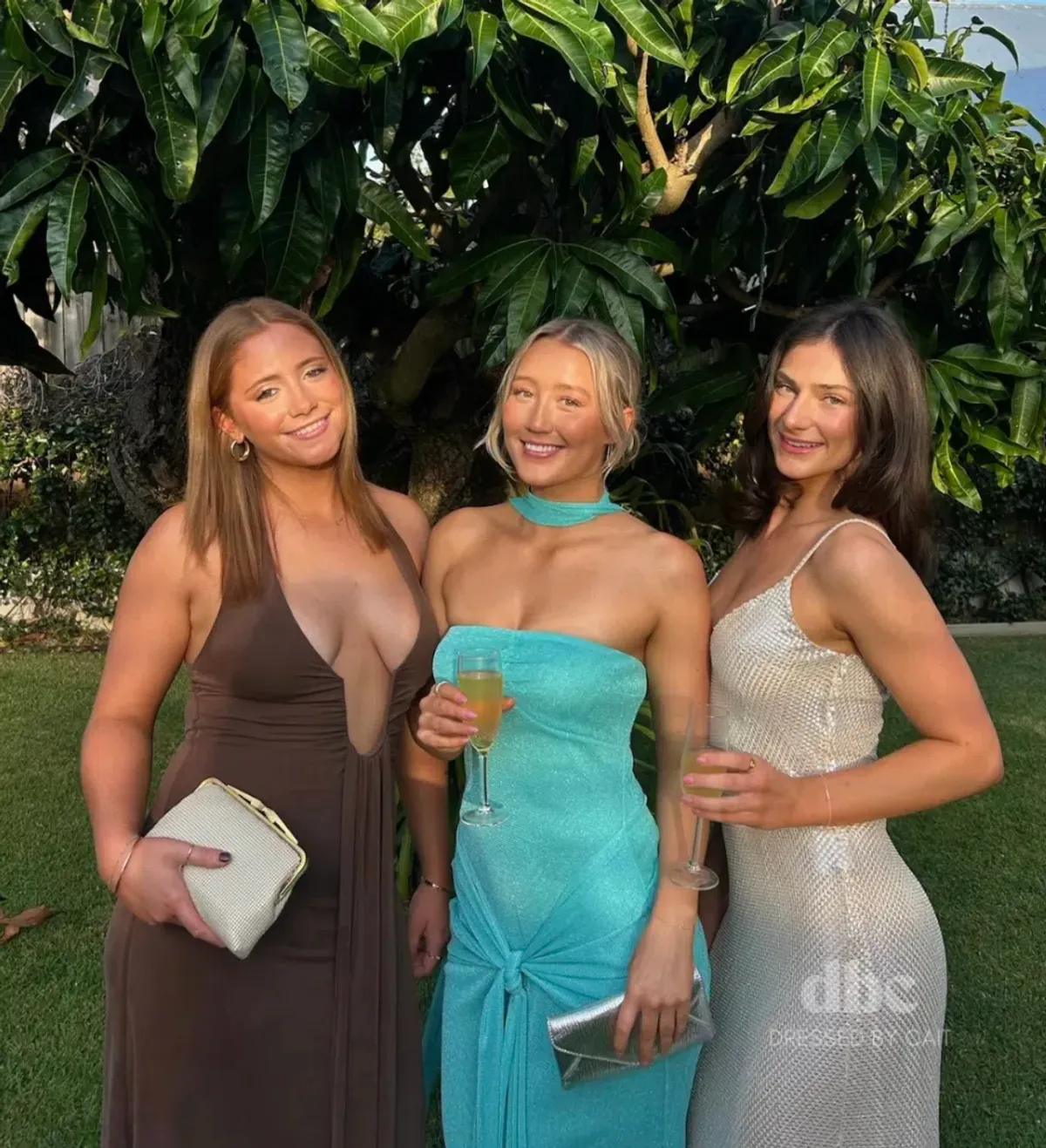 MISHA Jennifer Cupro Maxi Cedar Brown Size 10 - Image 2