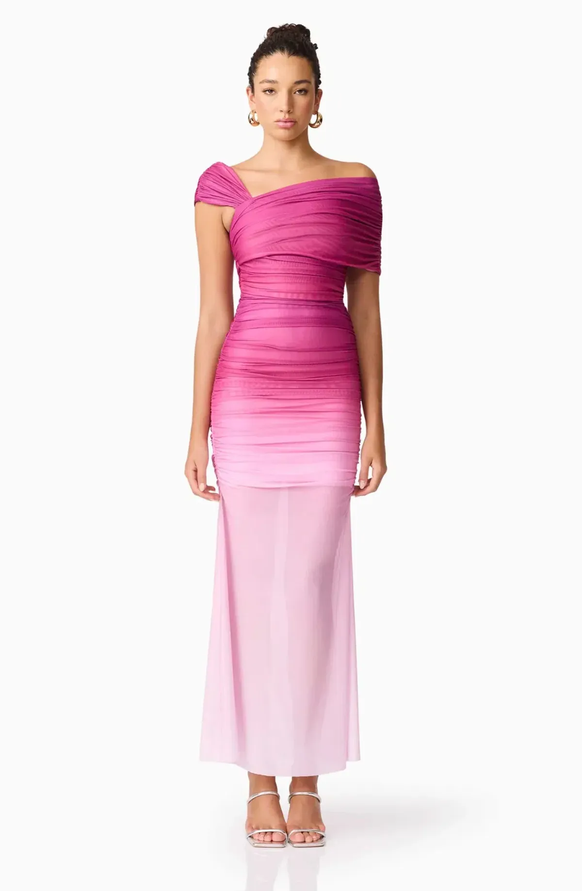 Elliatt Brigitta Maxi Dress in Orchid Ombre size L / AU 12 - Image 5
