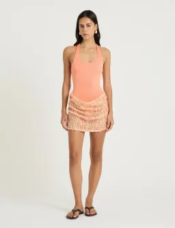 Benni Ariel mini dress Aperol size 4 for rent on The Volte - image 2