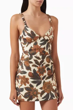 Sir The Label Primrose Ruched Mini Dress Size 1 / AU 8 for rent on The Volte - image 4