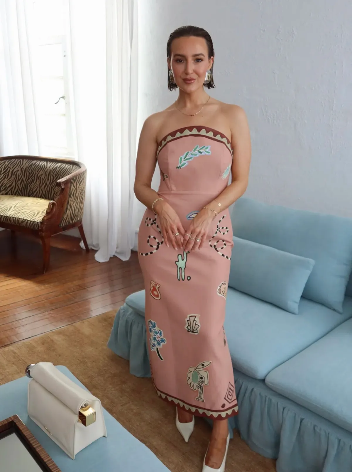 Alemais x La Sirena Exclusive Laurence Midi Dress Size 8 - Image 1