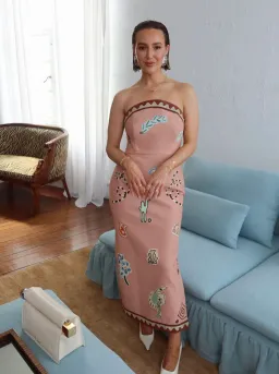 Alemais x La Sirena Exclusive Laurence Midi Dress Size 8 for rent on The Volte - image 1