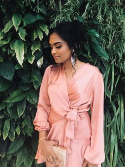 Sheike Eden Dress Rose size 6-8 for rent on The Volte - image 5