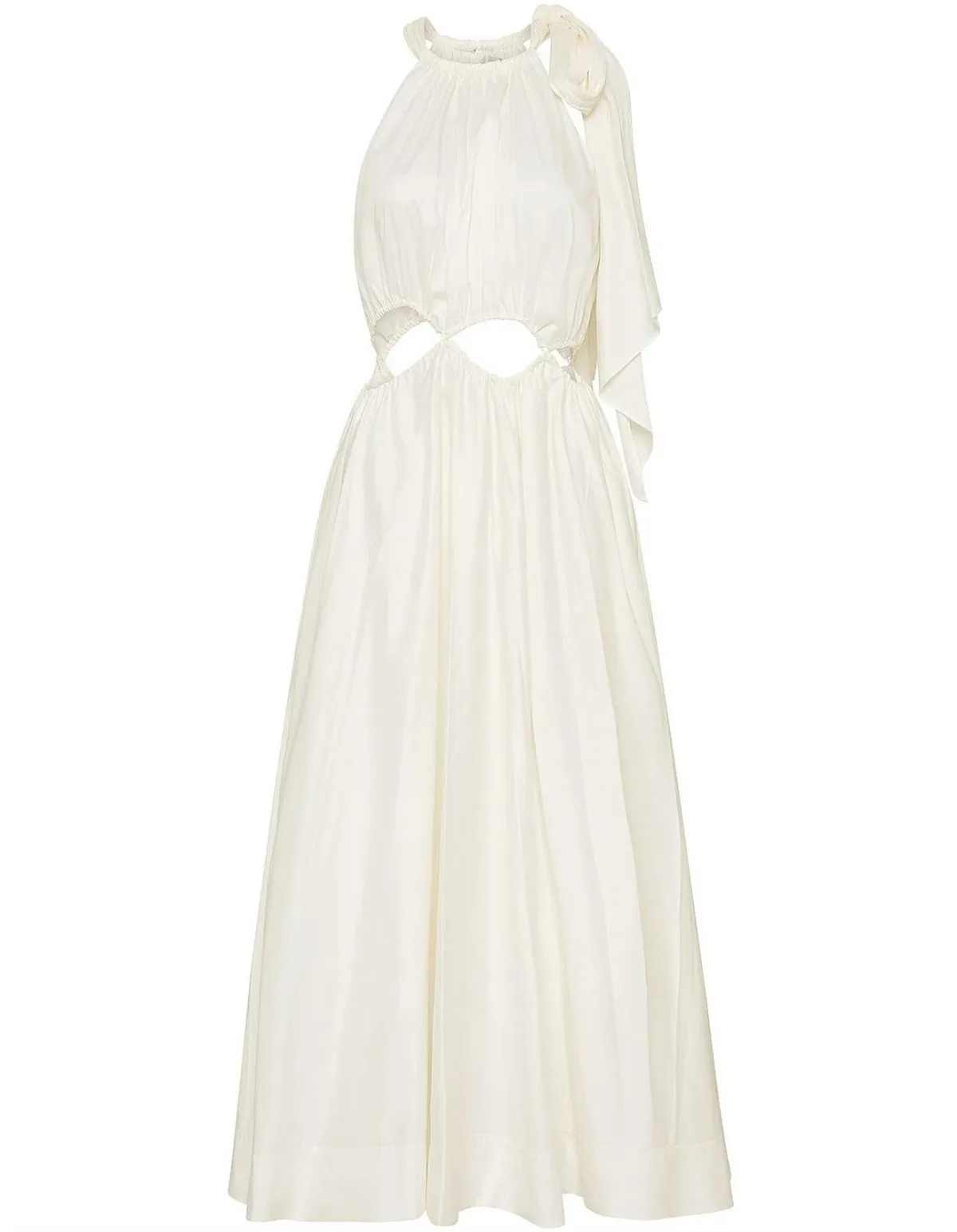 AJE Henriette tie strap midi dress size 8 - Image 2