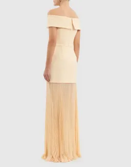 Rebecca Vallance ROWAN MAXI DRESS Yellow size 8 for rent on The Volte - image 2