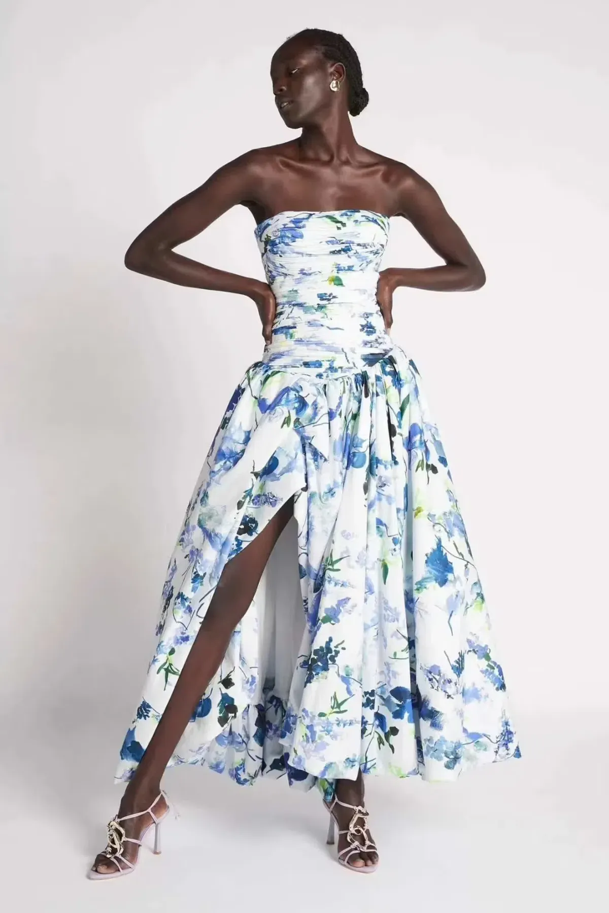 Aje Violette Bubble Hem Dress   - Image 1