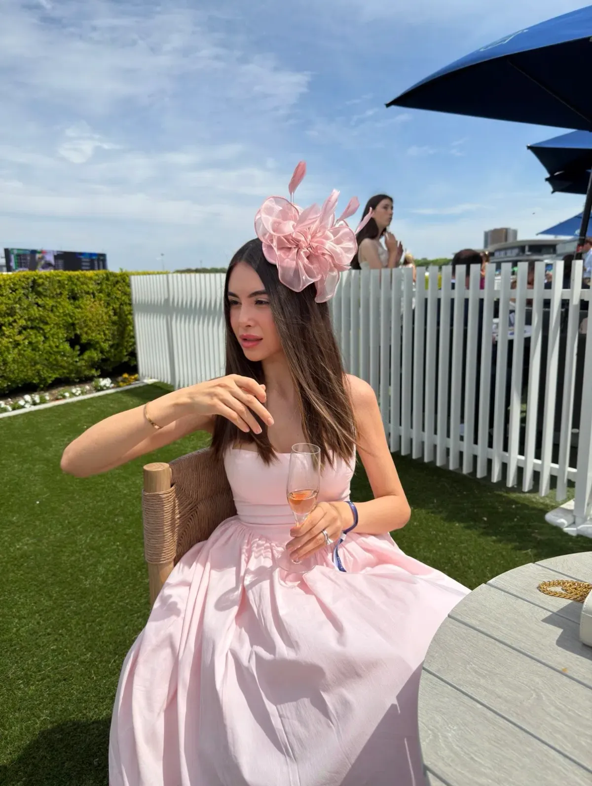 Babyboo Cressida Midi Dress in Blush Size AU8  - Image 5