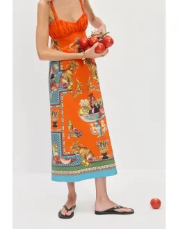 Alemais Rococo Midi dress for rent on The Volte - image 2